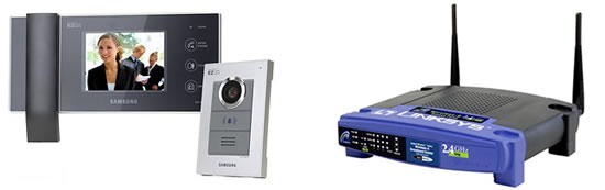 Video Intercom & ADSL Modem